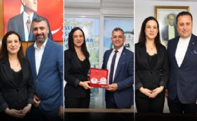 Başkan Sengel'den oda başkanlarına ziyaret