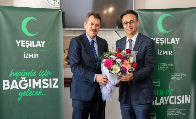 Başsavcı Yeldan’dan Yeşilay İzmir’e ziyaret!