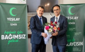 Başsavcı Yeldan’dan Yeşilay İzmir’e ziyaret!