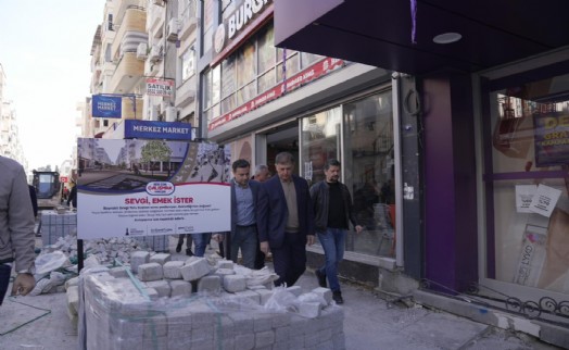 Bayraklı Sevgi Yolu'nda yoğun tempo