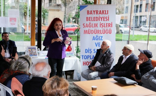 Bayraklı Bahar Evi’nde ağız ve diş sağlığı eğitimi