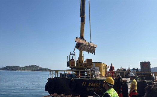 Bodrum Türkbükü'nde kaçak iskele yıkımı devam ediyor!