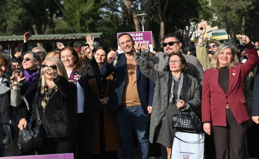 Bornova’da 8 Mart dayanışması
