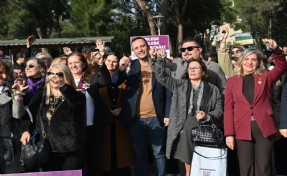 Bornova’da 8 Mart dayanışması