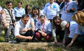 Bornova’da gelecek çocuklardan yeşerecek