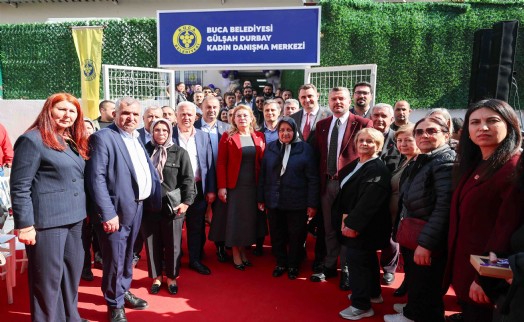Buca’da anlamlı açılış: Gülşah Durbay Kadın Danışma Merkezi hizmete girdi
