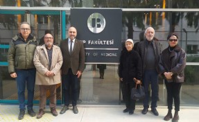 Bucalılardan eski başhekime vefa ziyareti
