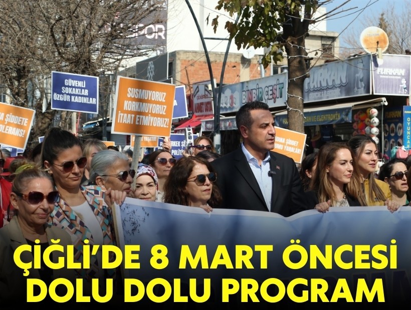 Çiğli’de 8 Mart öncesi dolu dolu program