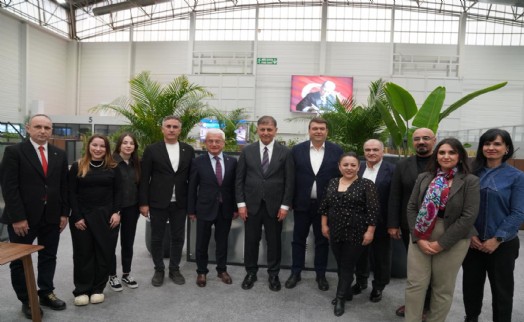 Cittaslow Ulusal Ağ Toplantısı öncesi Başkan Tugay’a ziyaret