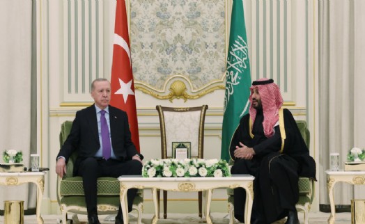 Cumhurbaşkanı Erdoğan, Selman görüştü