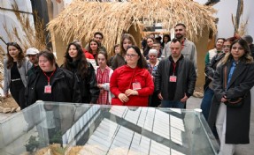Down sendromlu bireylerden Yeşilova Höyüğü’nde anlamlı buluşma
