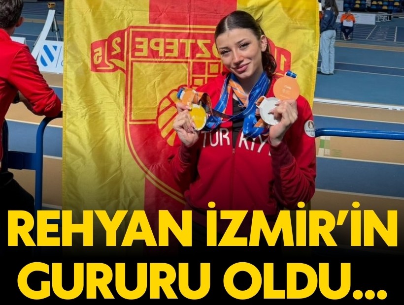 Göztepe'nin Reyhan gururu: İspanya'dan 4 madalya ile döndü