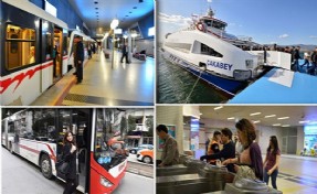 İzmir'de bayram boyunca toplu ulaşım yüzde 50 indirimli