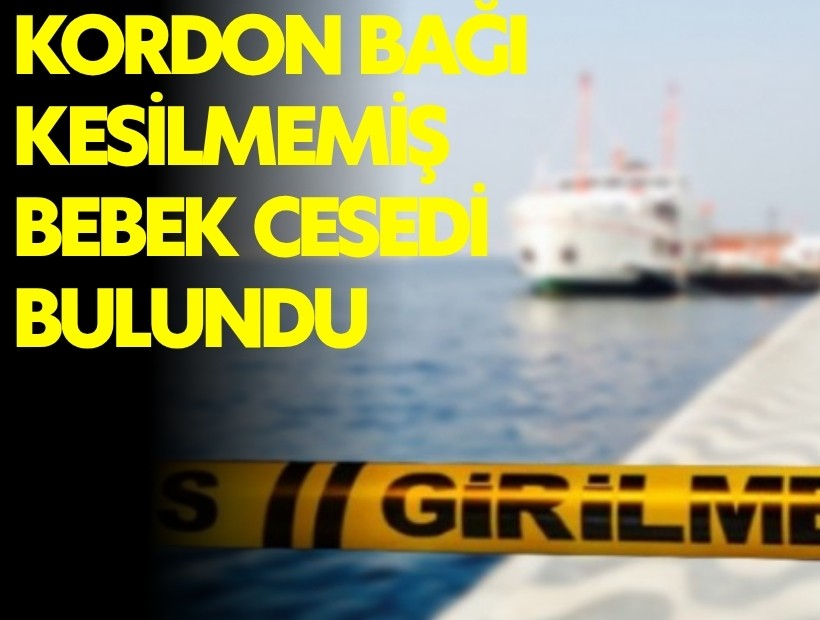 İzmir'de kordon bağı kesilmemiş bebek cesedi bulundu!