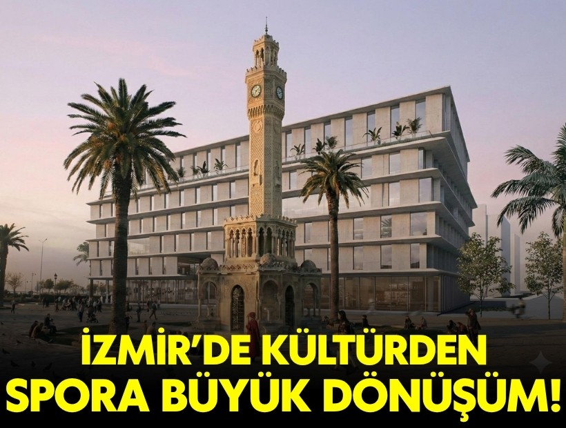 İzmir’de kültürden spora büyük dönüşüm