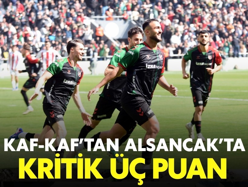 Kaf-Kaf en yakın rakibini yendi: 2-0