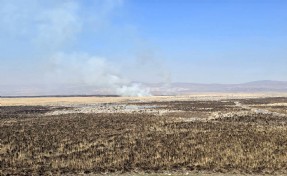 Karımık Gölü'nde yangın!