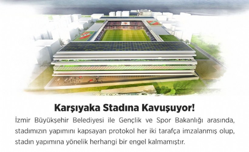 Karşıyaka Spor Kulubü'nden stat teşekkürü