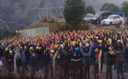 Kınık'ta iş bırakma eylemi son buldu: İşçilerin talepleri karşılandı