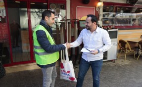 Konak’ta sıfır atık için esnafla iş birliği