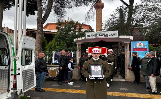 Kore gazisi, askeri törenle son yolculuğuna uğurlandı