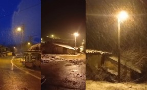 Kütahya’nın yüksek kesimleri beyaza büründü