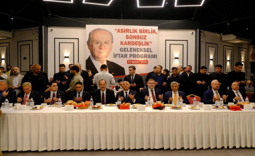 MHP İzmir iftarı programında Şahin'den ‘Terörsüz Türkiye’ vurgusu