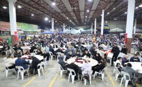 Menderes’te binler aynı sofrada