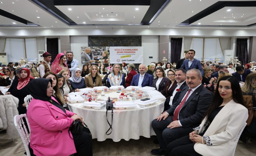 Menemen'de 8 Mart coşkusu