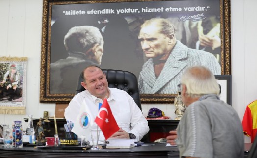 Muhtarlardan Başkan Çiçek’e teşekkür mesajı