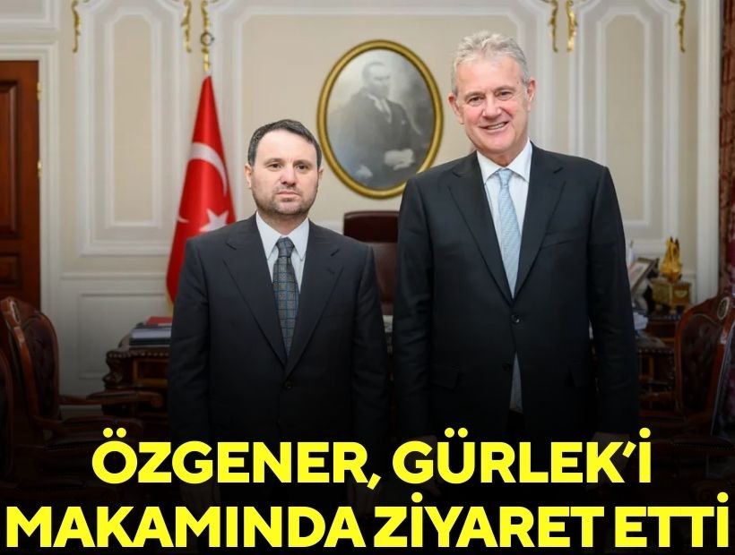 Özgener Bakan Gürlek’i makamında ziyaret etti