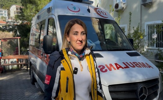 Paramedik Fatma, Marmaris'in tek kadın ambulans şoförü