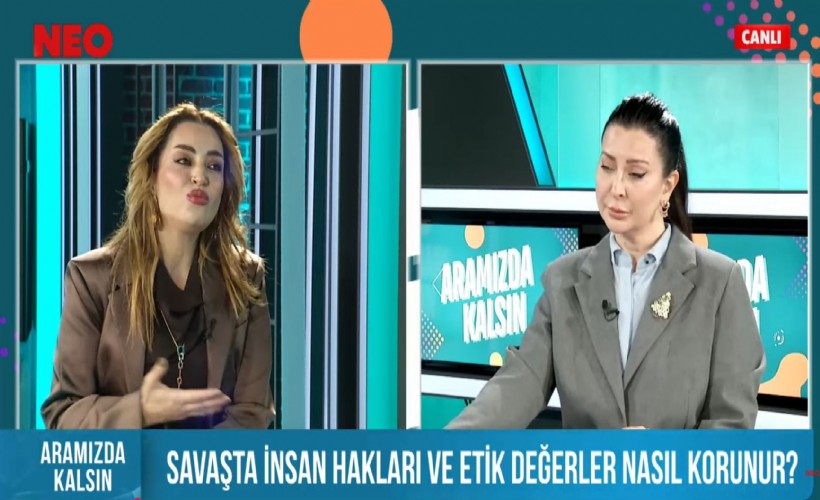 Prof. Dr. Esra Akın’dan NEO TV’de çarpıcı açıklamalar: Savaş varsa vicdan sınavı var