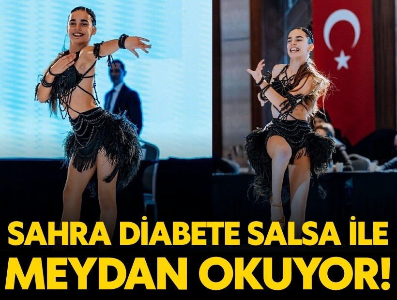 Sahra, dansla diyabete meydan okuyor