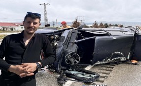 Takla atan otomobilin sürücüsü öldü