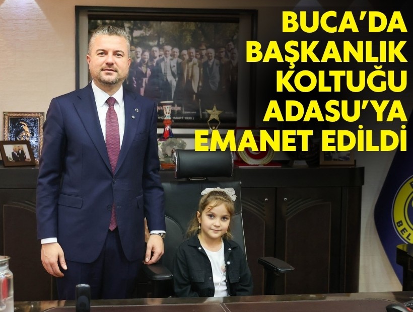 Buca’da başkanlık koltuğu Adasu’ya emanet edildi