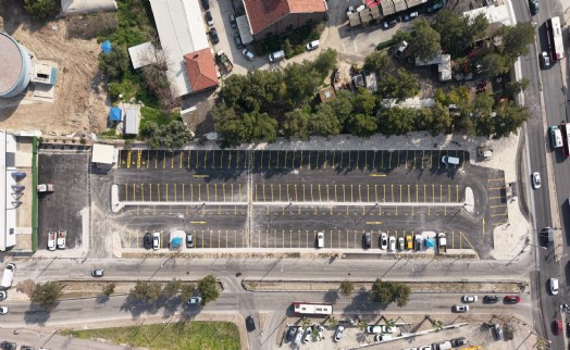154 araçlık ücretsiz otopark hizmete girdi