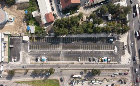 154 araçlık ücretsiz otopark hizmete girdi