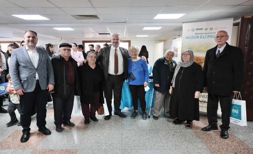 65 yaş üstü için tek çatı altında hizmet: Menemen’de Huzur Eli Projesi