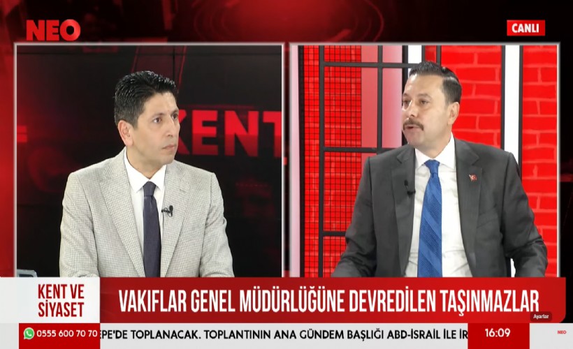AK Partili Kaya NEO TV'de Meslek Fabrikası sürecini anlattı: Tugay’ın Fransa’da olmasını eleştirdi