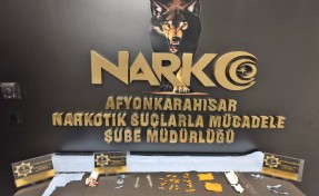 Afyonkarahisar emniyetinden narkotik operasyonları