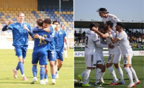 Aliağa FK ile Menemen FK İzmir derbisinde karşı karşıya