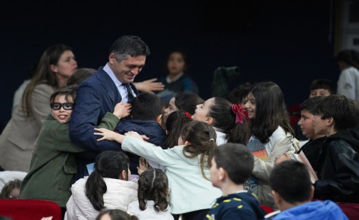 Aliağalı öğrenciler Başkan Acar ile söyleşi yaptı