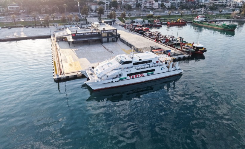 Aliaport düzenli seferlerine başladı