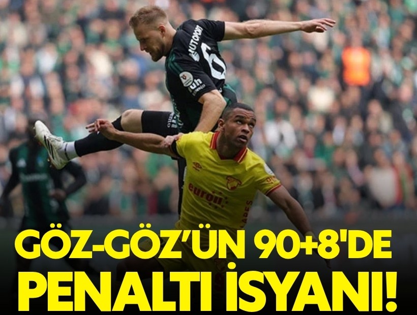 Avrupa zora girdi: Göz-Göz'ün penaltı isyanı!