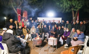 Başkan Duman Buca örgütüyle nöbet tuttu