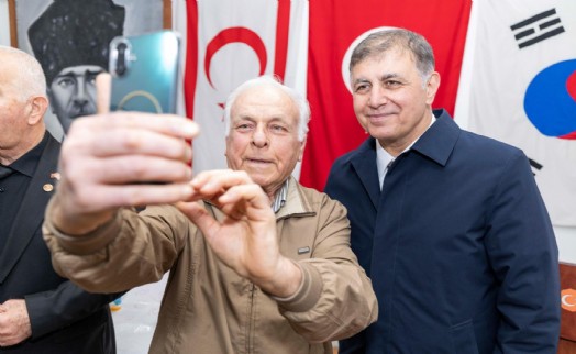 Başkan Tugay gazilerle buluştu