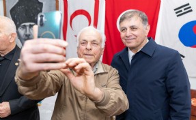 Başkan Tugay gazilerle buluştu