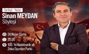 Bayraklı'da 23 Nisan özel Sinan Meydan söyleşisi