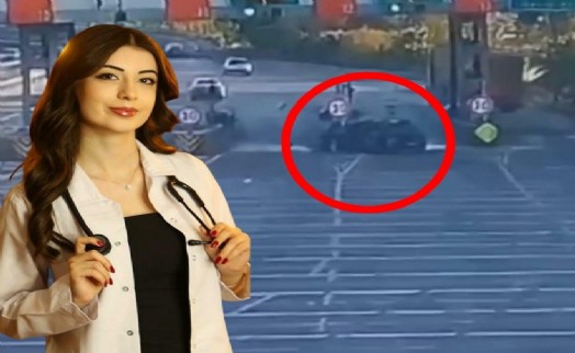 Beyza Nur'un kahreden ölümü kamerada!